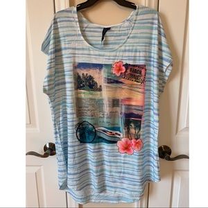 Casey Key | Tops | Beach Vibes Tshirt | Poshmark